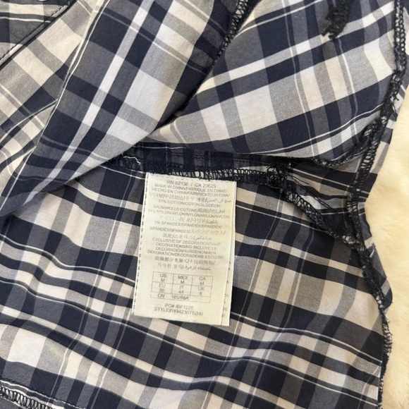 Vintage Guess Los Angeles Women’s Plaid Western Pearl Snap Button Down Shirt M - Picture 3 of 6